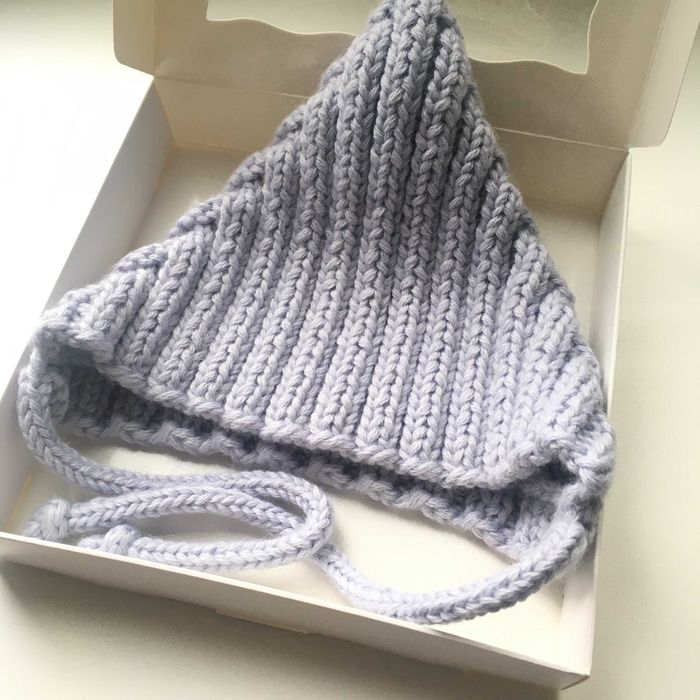 РОЗПРОДАЖ Демісезонна шапочка-ельф для малюків