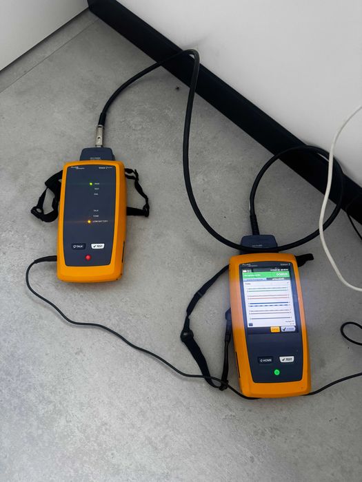 Fluke DSX-5000 CableAnalyzer certyfikator miernik sieci LAN Cat6 Cat6A