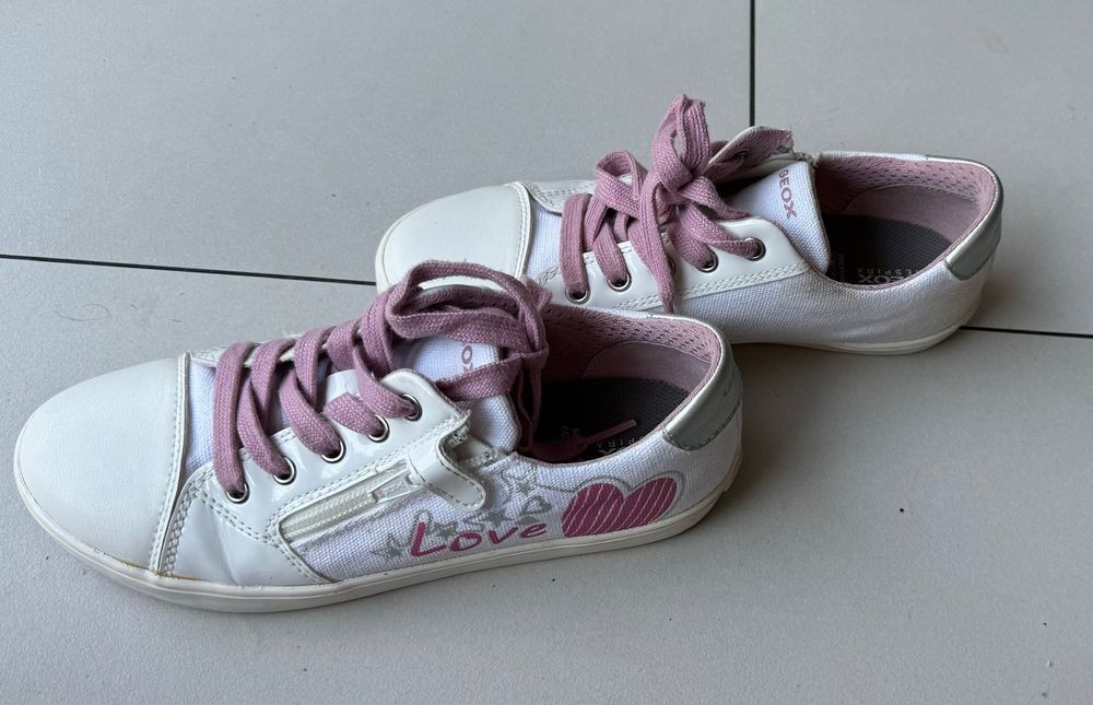 Trampki dziewczece Geox respira 34