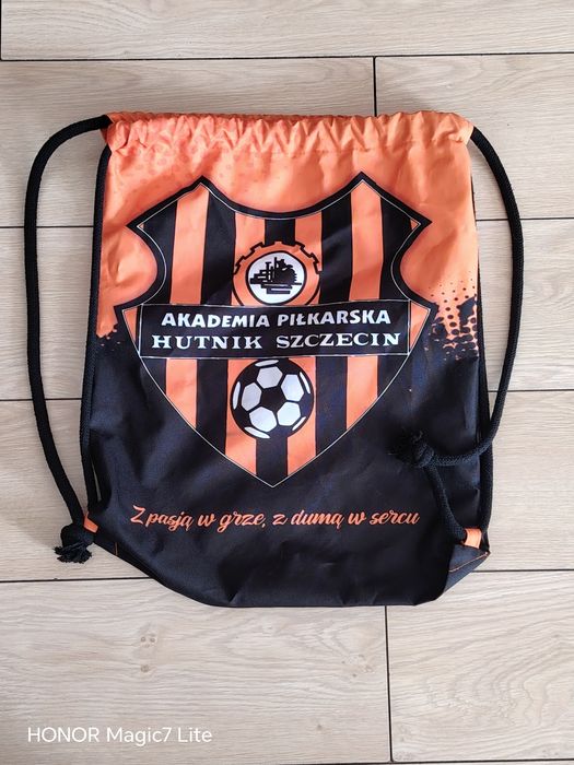 Worek na buty trening Akademia Piłkarska Hutnik Szczecin