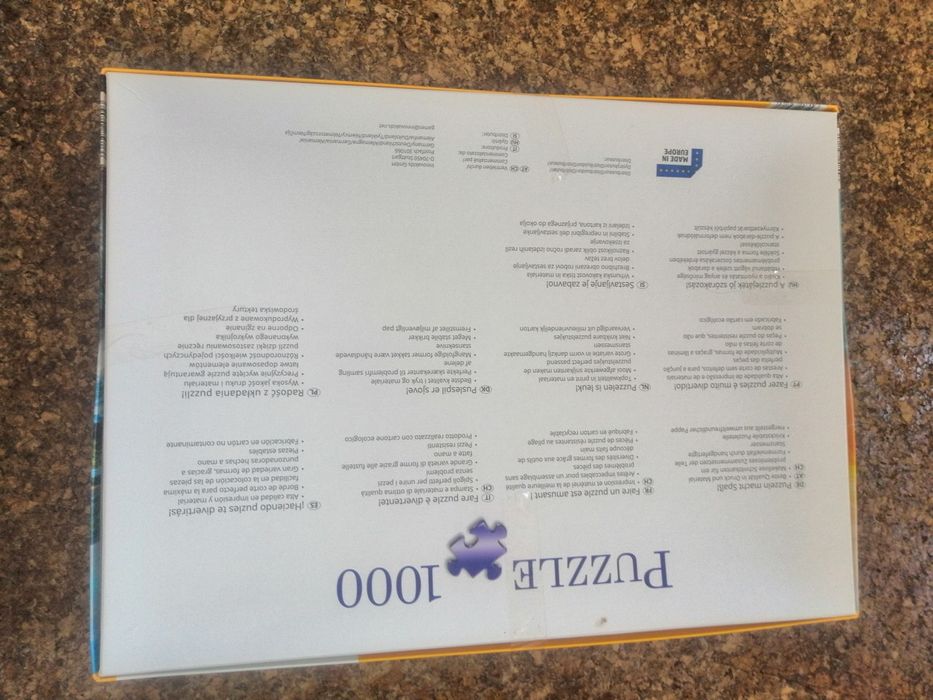 Puzzle 1000 peças
