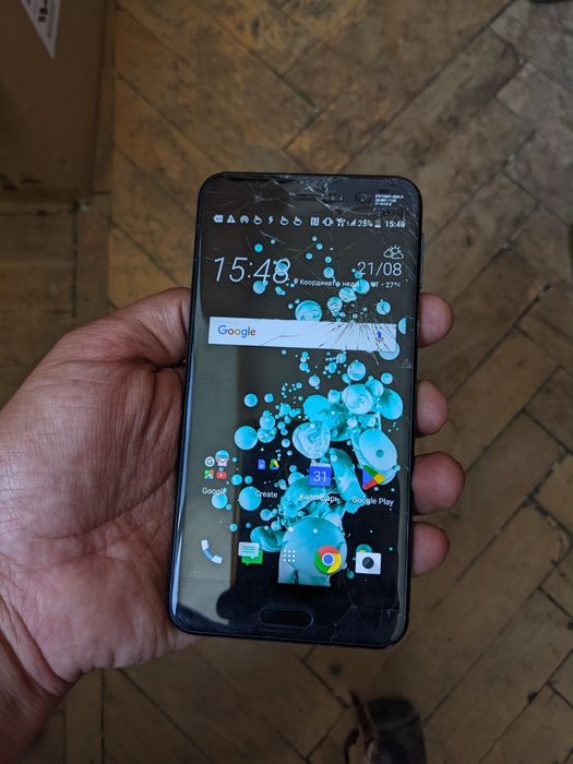 HTC U play робочий, можна як точка доступа і для дзвінків