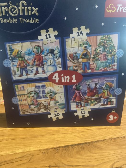 Treflix bauble troble 3+ puzzle  trefliki zima