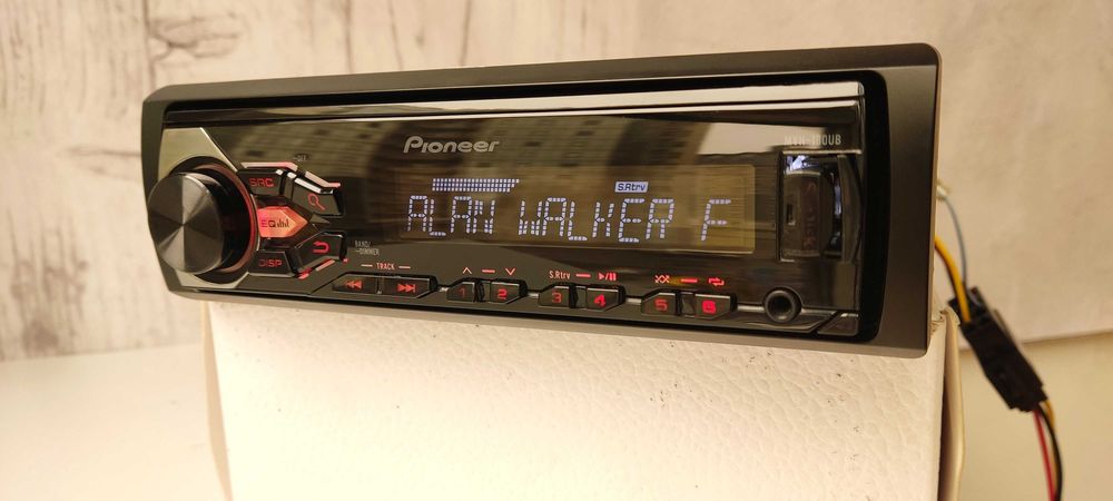 Pioneer MVH-180UB c bluetooth MOSFET 4х50 магнитола - оригинал!