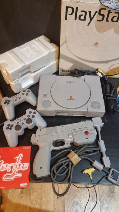 PS1 Playstation 1 Psx SCPH-5502 idealna. 55 gier propozycje