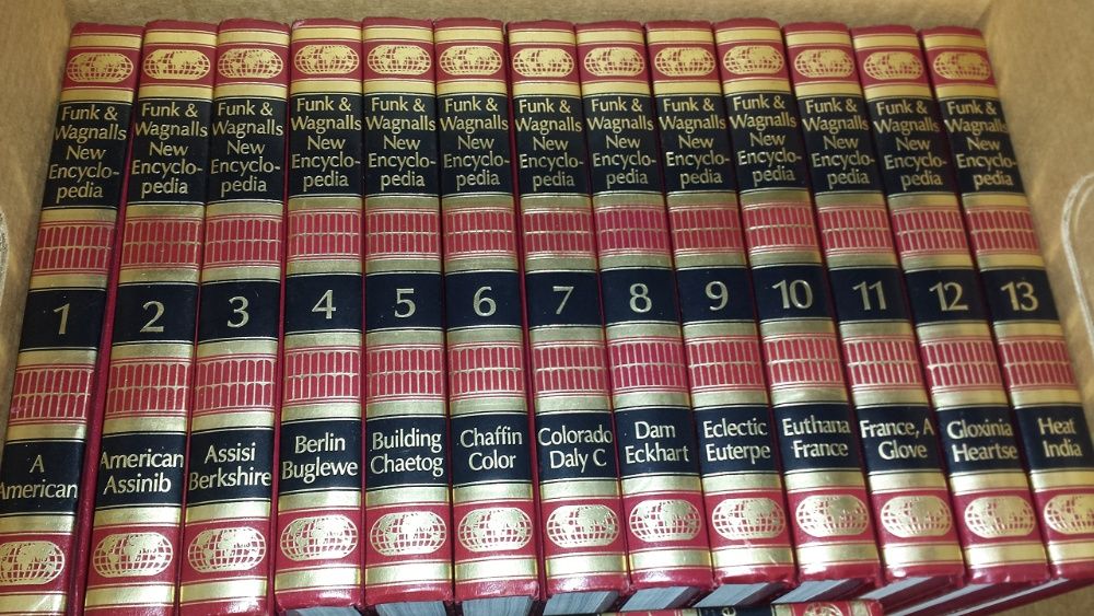 Funk & Wagnalls - Nova Grande Enciclopédia - 29 volumes - Completa