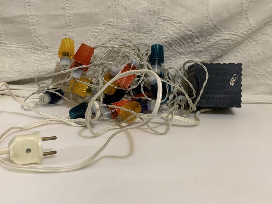 Елочная гирлянда мигающяя  СССР