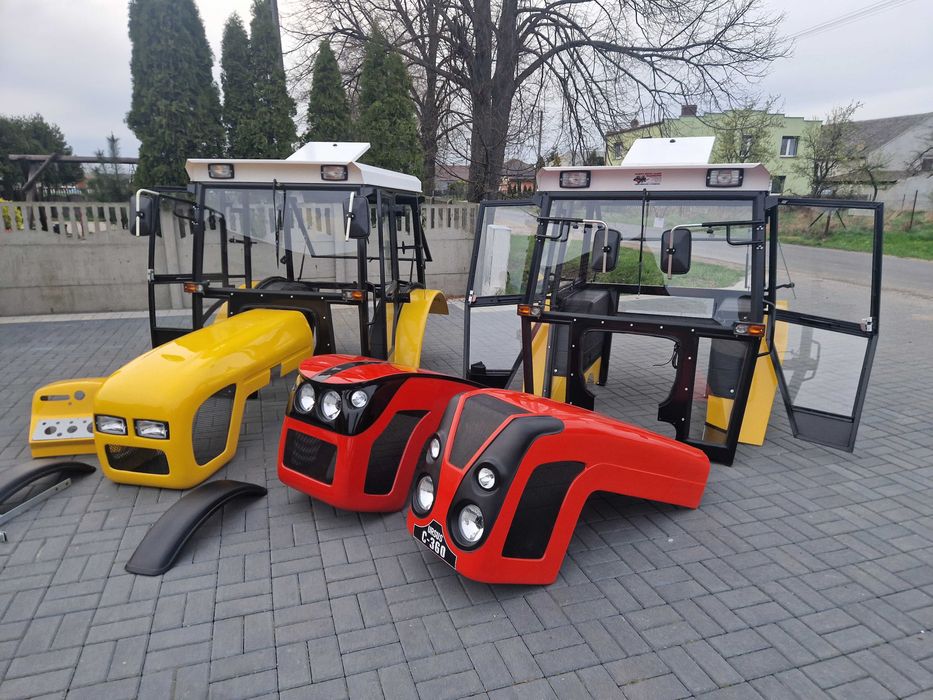 Kabina C360 C330 maska błotniki URSUS C-360 C-330 MF235 MF255 DOSTAWA
