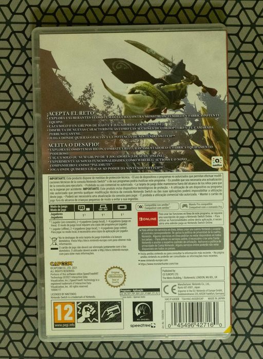 Monster Hunter Rise - Nintendo Switch