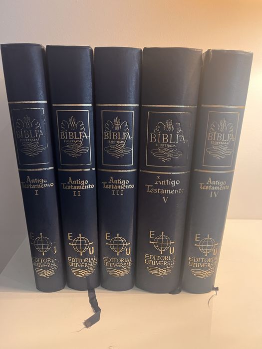 Bíblia Ilustrada ( 5 vol) Antigo testamento