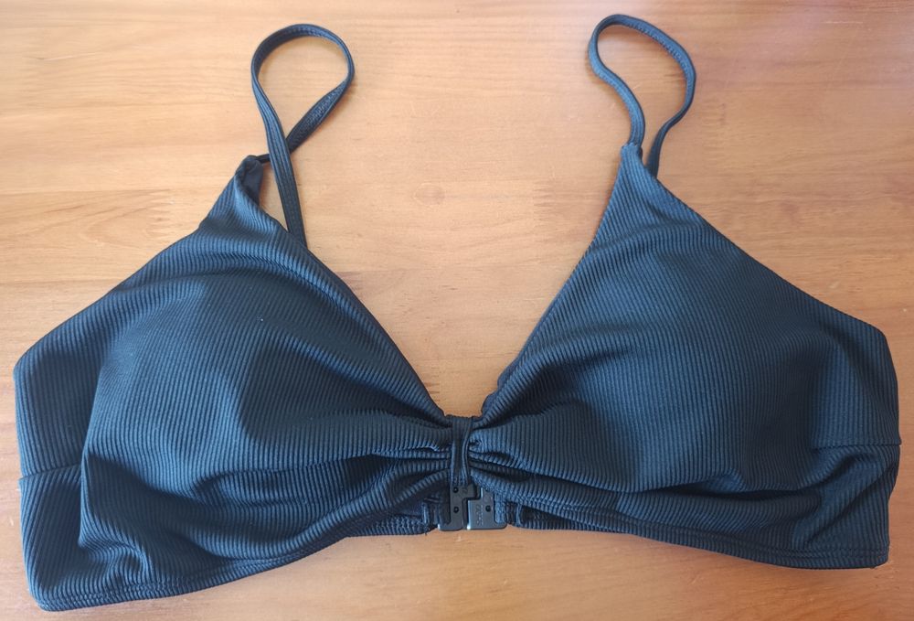 Parte de cima Biquíni- Preto- XL- Shein