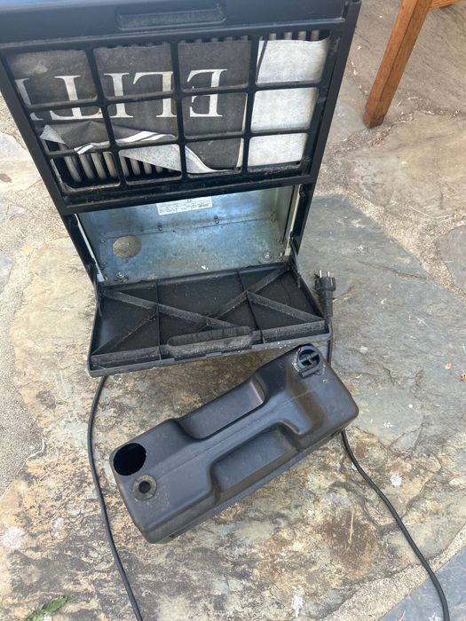 Desumidificador a trabalhar na perfeição