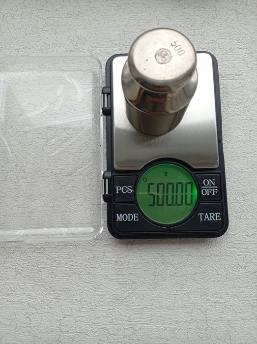 Весы ювелирные калиброванные до 600 грамм точность 0.01