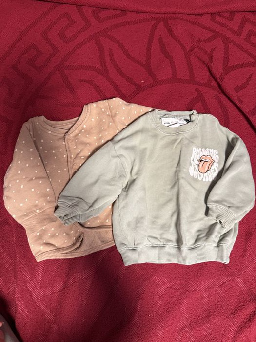 Кофтинка Zara та кардиган Primark