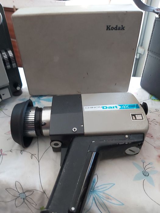 Máquina de projetar e de filmar
