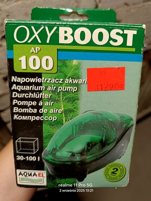 Napowietracz do akwarium