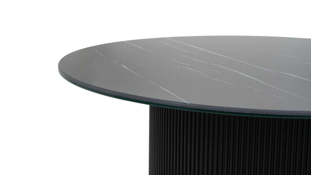 Stolik Antimo z blatem Nero Marquina