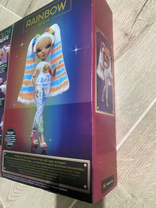 Mga Rainbow High Color Create Lalka Kolorowanie