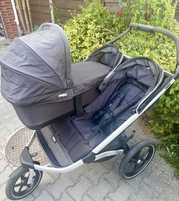 Wózek Thule Urban Glide Double rok po roku + gondola