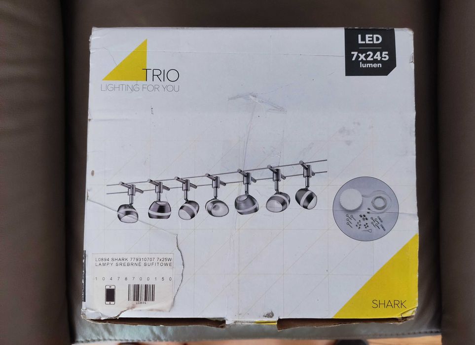 Oświetlenie ledowe SHARK Spot Trio