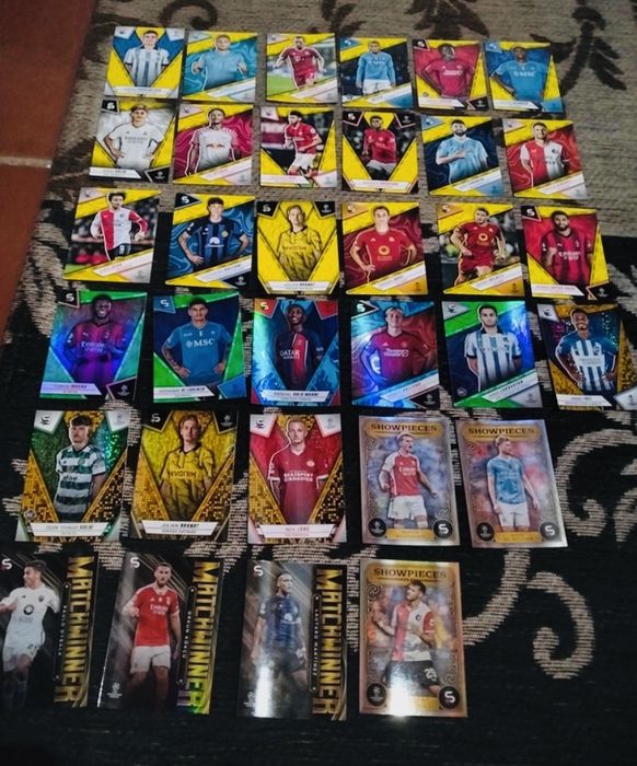 Lote de Cartas Topps Supertars