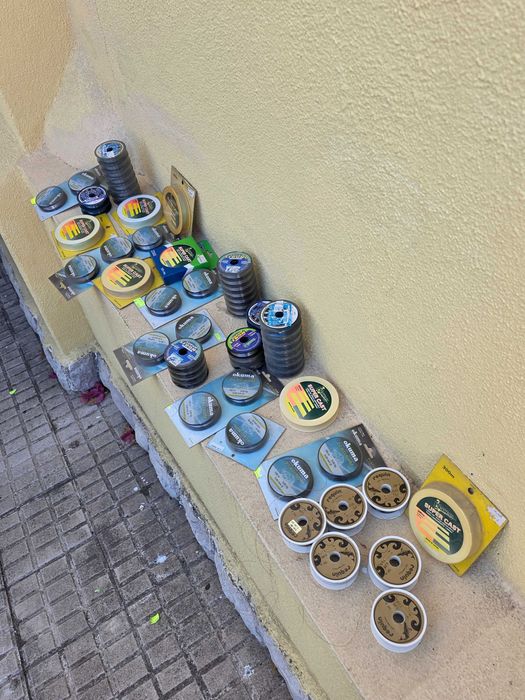 Material  de pesca de barragem