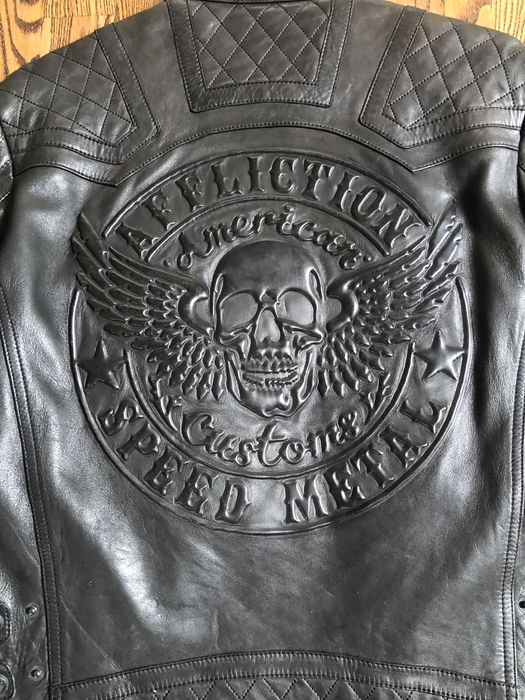 Affliction Limited Edition  шкіряна куртка