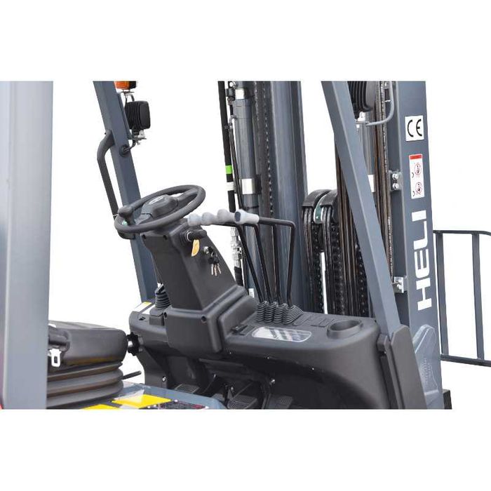 Spalinowy Wózek Widłowy Heli LPG 3,5t 4,7m Triplex Nowy Pełne opony