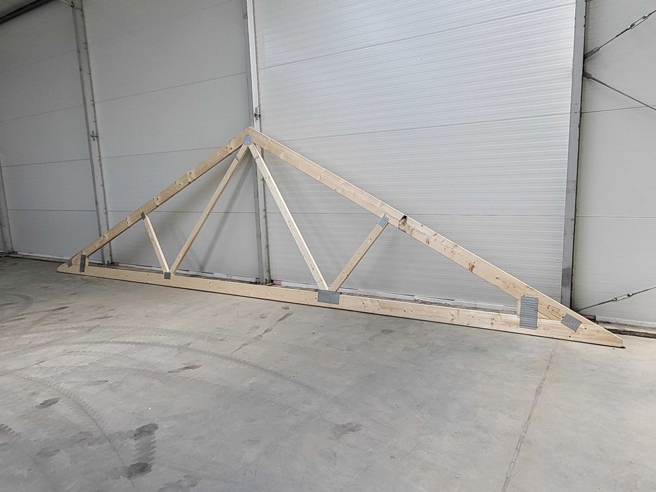 wiązary dachowe, bindry, drewno c24, gotowa więźba