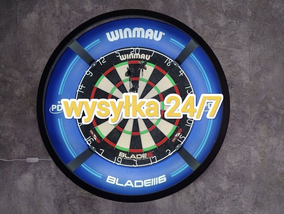 Oświetlenie led ring do darta