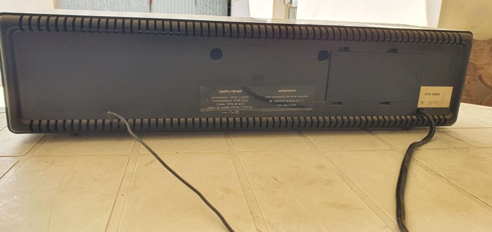 Radio antigo - Continental Edison RTR5865