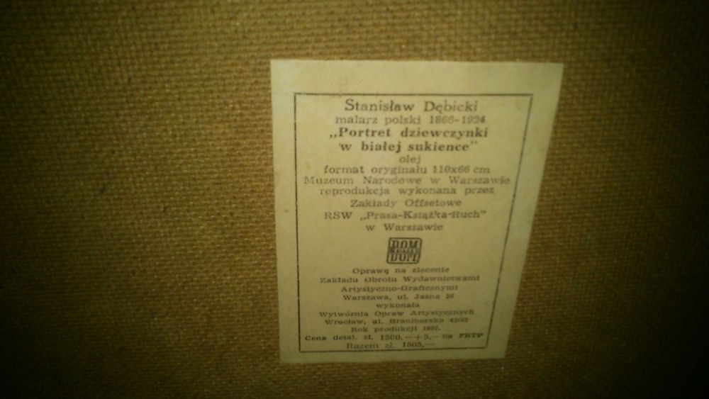 obraz dziewczynki