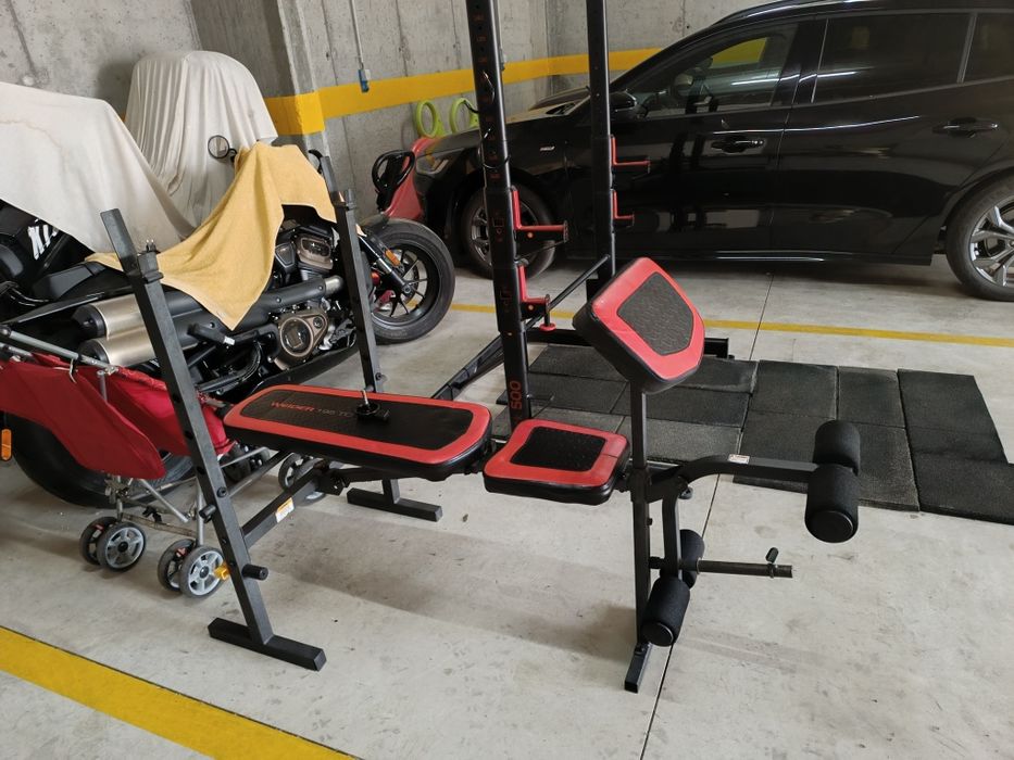 Banco de musculação Weider