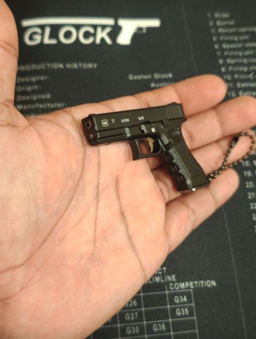 Porta chaves pistola glock 17