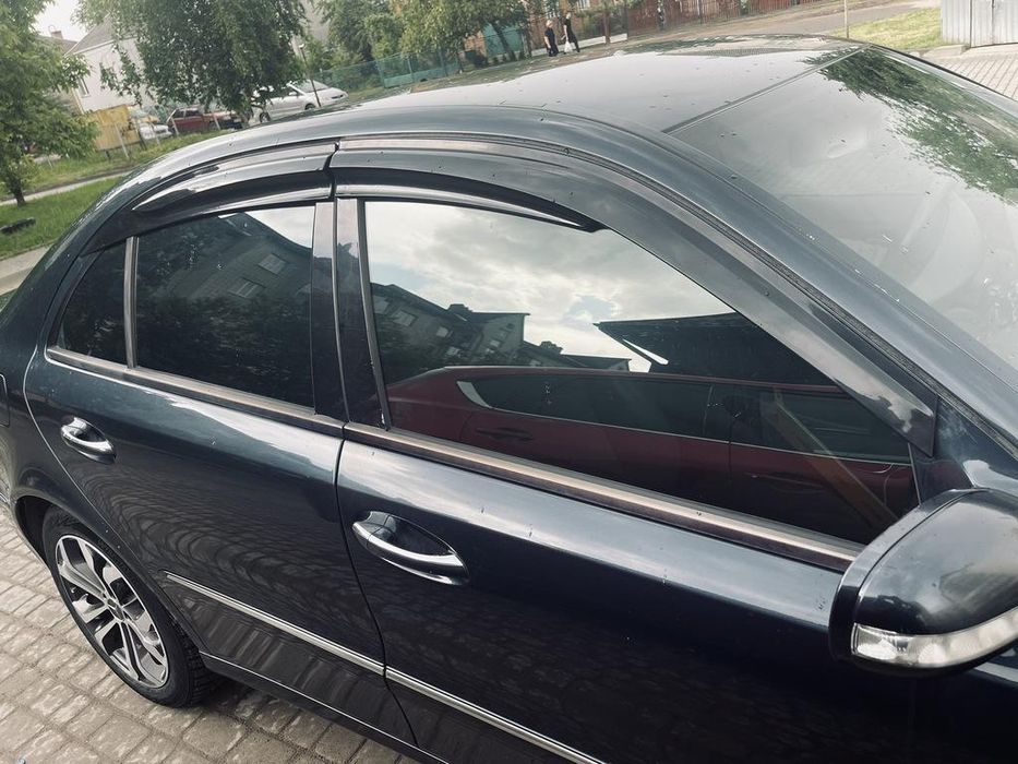 Mercedes E-сlass W211 2002-2009 Вітровики SD (4 шт., Sunplex Sport)