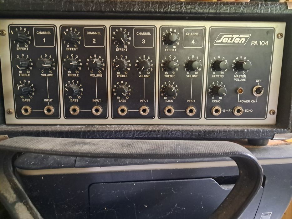 SOLTON PA104 Підсилювач, мікшер