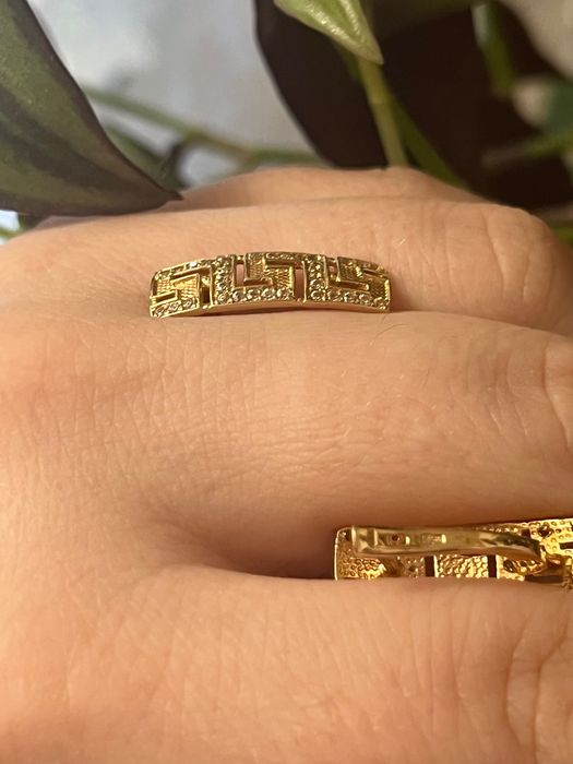 Золоті сережки 585