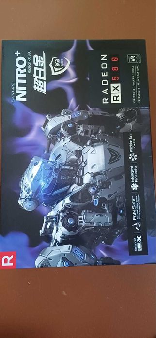 Продам відеокарту Sapphire Nitro+ Radeon RX 580 8GB GDDR5