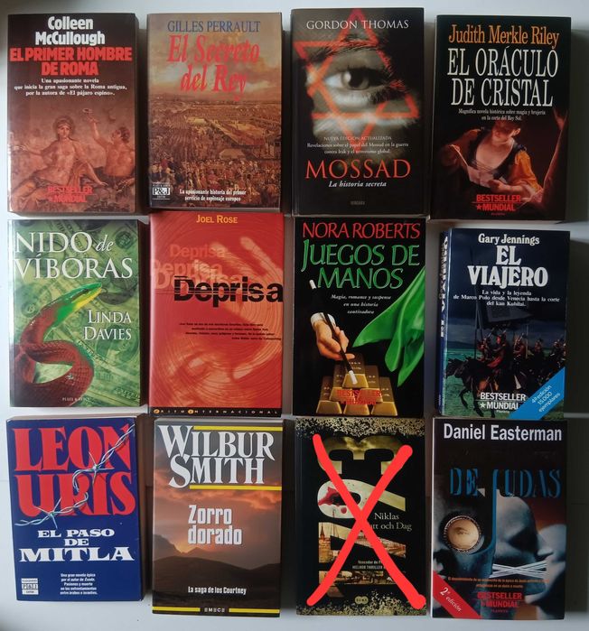 Livros policiais Thrillers psicológicos e Suspense em espanhol