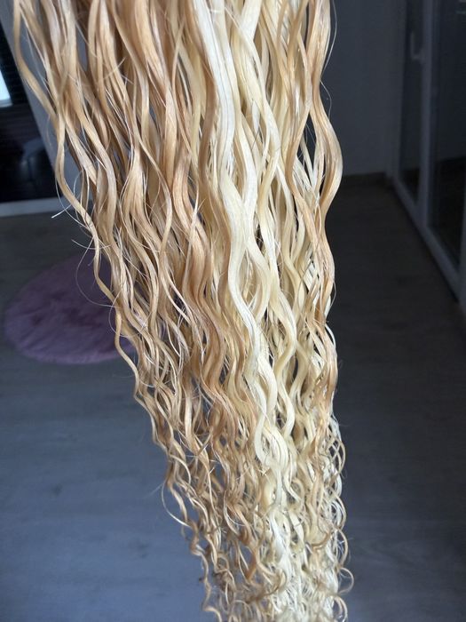 250 gramas cabelo cacheado humano  premiun