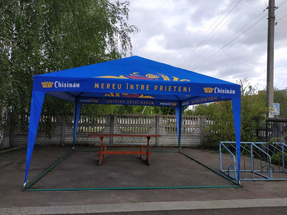 Тент на шатер 4х4 торговый купол на палатку крыша зонт замена тентов
