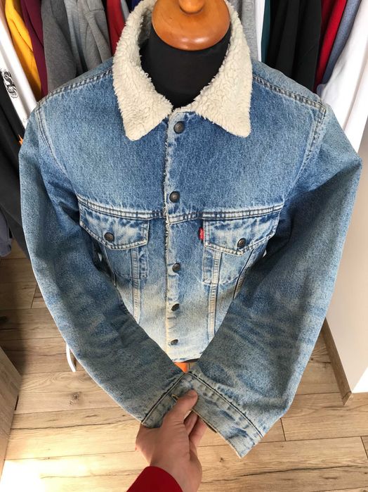 Kurtka jeansowa sherpa Levi's rozm. M