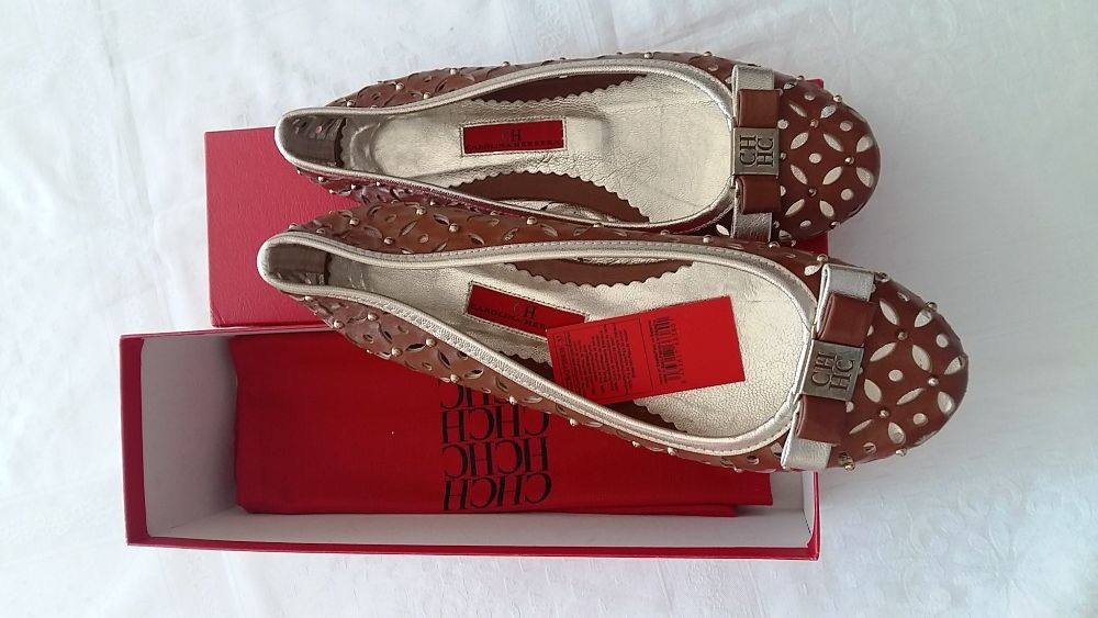 Sapatos bailarinas sabrinas carolina herrera