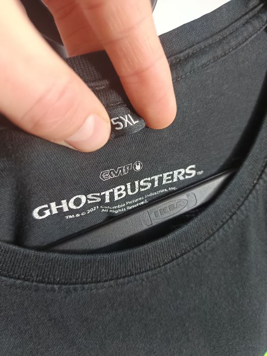Official Ghostbusters EMP Slime T-Shirt 5XL Oversize Ain't Afraid Of No Ghost