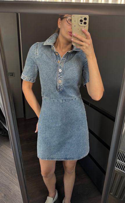 Джинсова сукня H&m в стилі miu miu