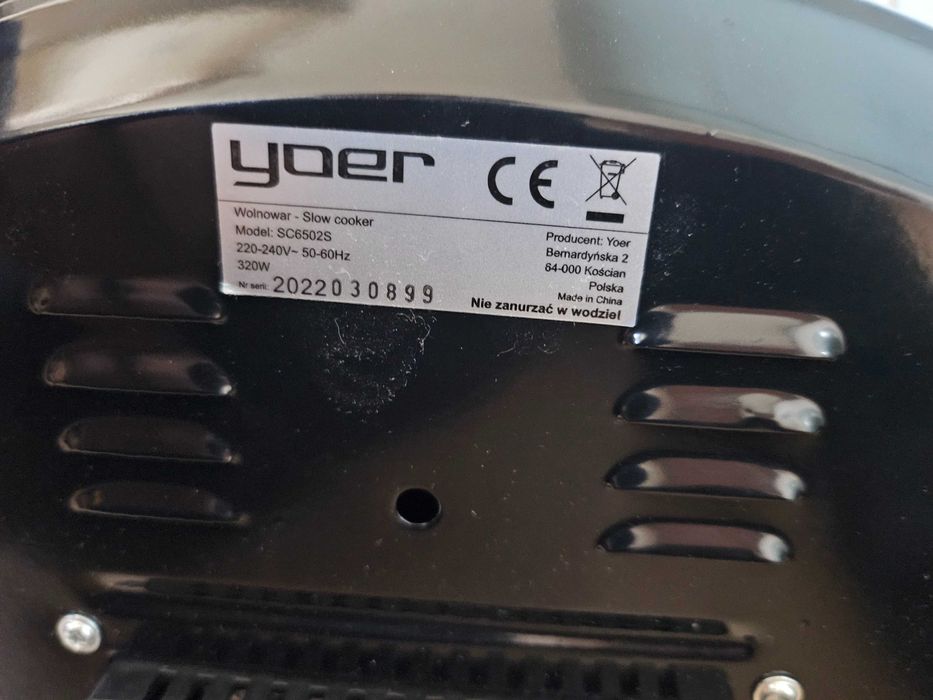 Wolnowar Yoer SC6502S 320W 6,5l