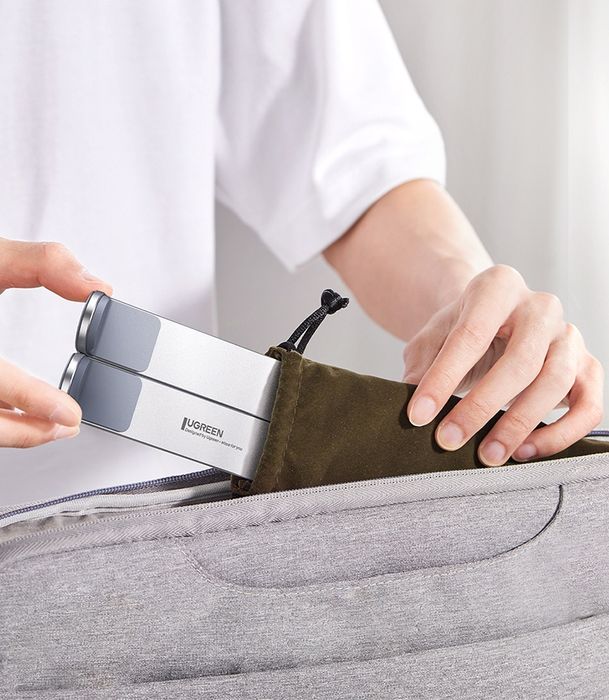 Підставка для ноутбука UGREEN Алюмінієва Настільна Тримач + чохол