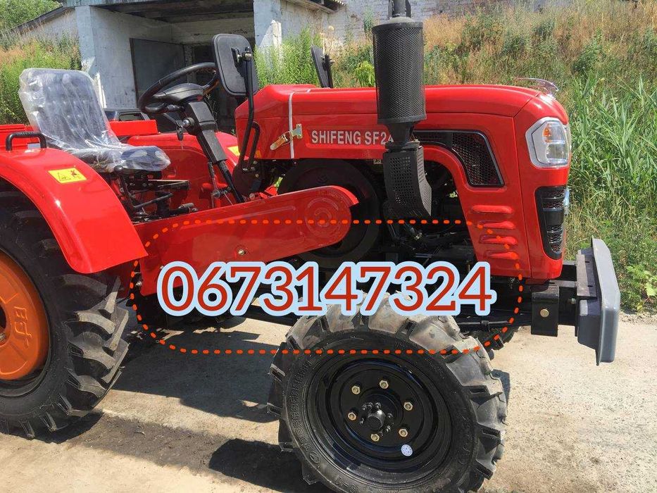 Потужний SHIFENG SF 244 R  FORTE 4х4 24к.с. Доставка Масла ЗІП Кредит
