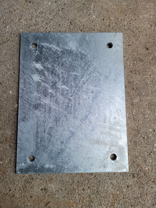 Blacha, konstrukcja, blacha konstrukcyjna, mocowanie pręt gwintowany