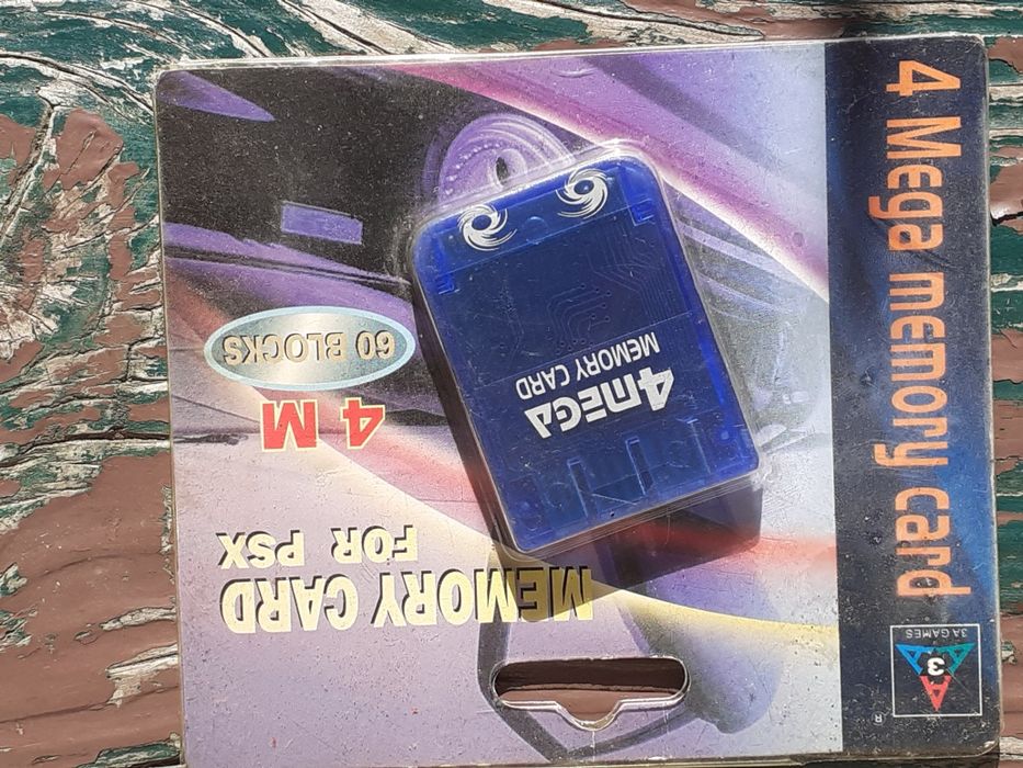 4 Mega merory card PSX